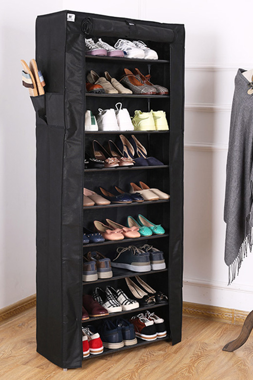 non woven shoe rack