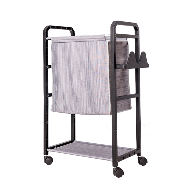 Wholesale Collapsible Dirty Cloth Laundry Basket With Wheels 