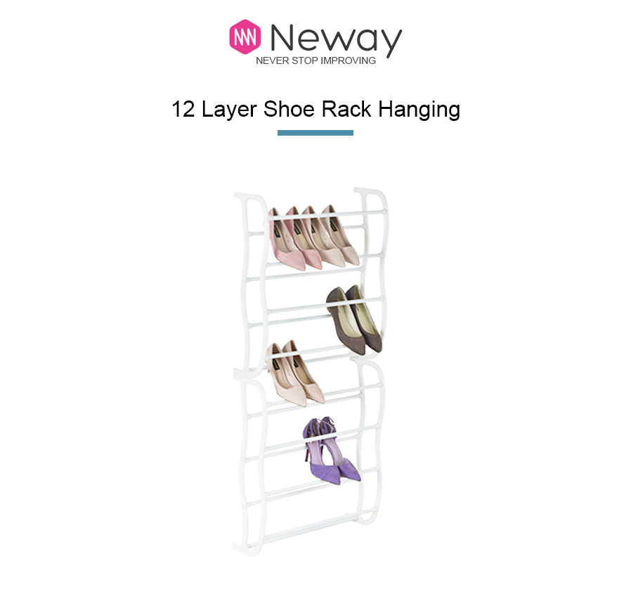 Hanging shoe rack