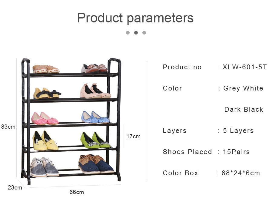 plastic shoe rack