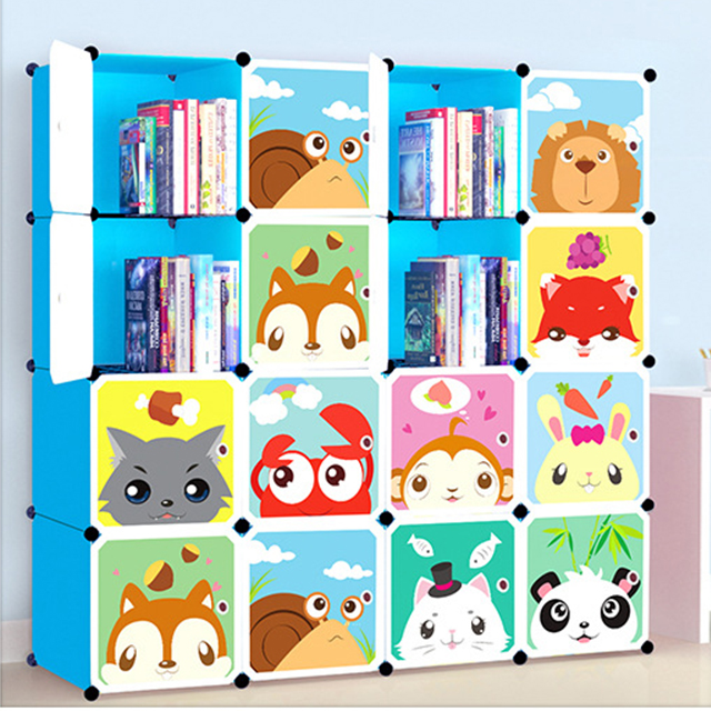 Cheap 8 Cube Storage Unit Toy Organizer Storage Wardrobe