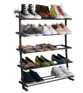XLW-607 5 Tiers Simple Wall Shoe Storage Rack